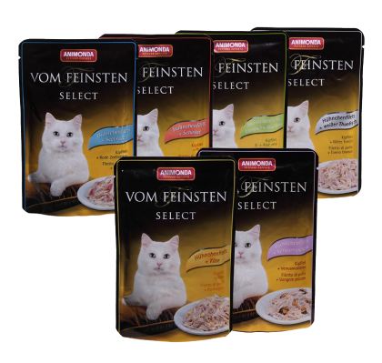 Sparpack: 30 x Animonda, Portionsbeutel   100g, versch. Sorten