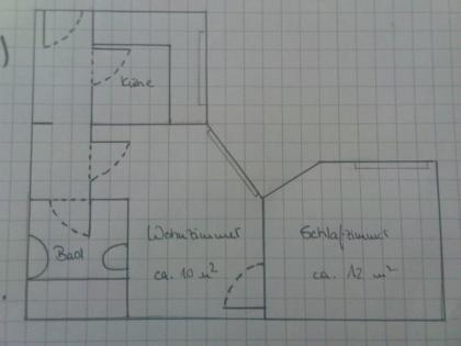 2-Zimmer-Wohnung *perfekt für Studenten* EBK, ab 1.9-0.7978