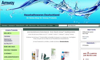 Amway / Artistry - Produkte finden Sie auf Haushaltswaren-Deutschland.de