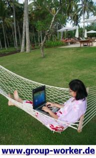 Von zu Hause aus selbstständiges arbeiten im eigenen Home Office