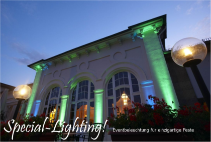 Special-Lighting Eventbeleuchtung für einzigartige Feste