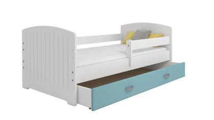 Bett Babybett Kinderbett Juniorbett 160x80 + Lattenrost + Schublade Einzelbett K