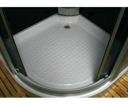 Duschkabine HYDROMASSAGE Hydro-Duschkabine 1000x1000x225 Duschwanne Radio Düsen 