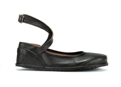 Ballerina Anna Barfußschuhe 37-43 schwarz Damenschuhe Damenschuhe Ballerinas min