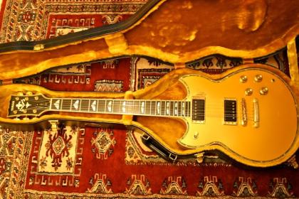 Yamaha SG 3000 Gold metalicc Vintage japan 