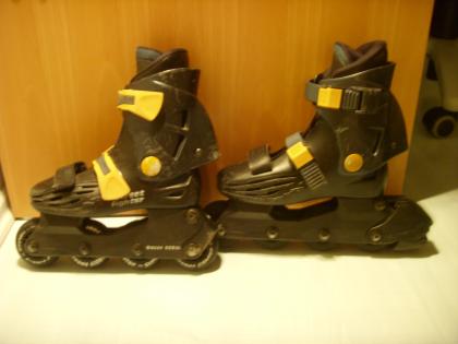 Inline Skates Gr. 31 und 2 Kinder-Schonersets
