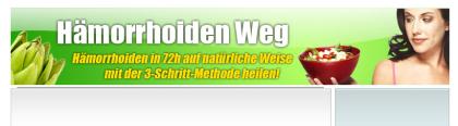Hämorrhoiden heilen in 3 Tagen
