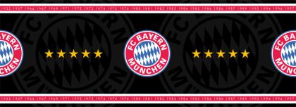Messeposten: FC Bayern Wandbordüre