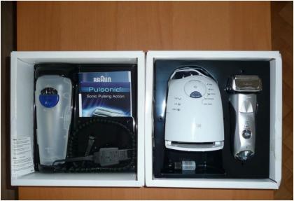 Braun Pulsonic Rasierer 9595 inkl Reinigungsstation