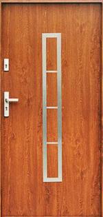 Eingangstür Haustür Wohntür Inox Stahltür Treppenhaustür 70 80 90 100 Breite 7 F
