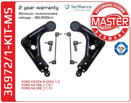 QUERLENKER SATZ FORD FIESTA III (GFJ) KA (RB_ ) liftback