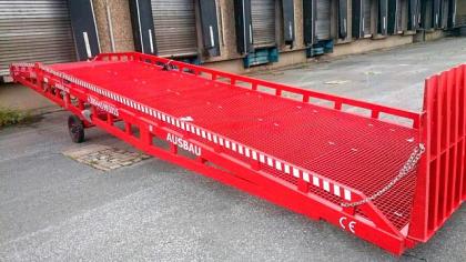 Transportable Auffahrrampe AUSBAU von Hersteller