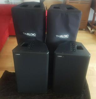 2 TW Audio M-15 Firstclass Fullrangeboxen