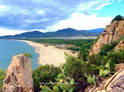 Priv. Ferienhaus an Sardiniens Südost-Küste zu vermieten. 100 Meter bis zum Sand