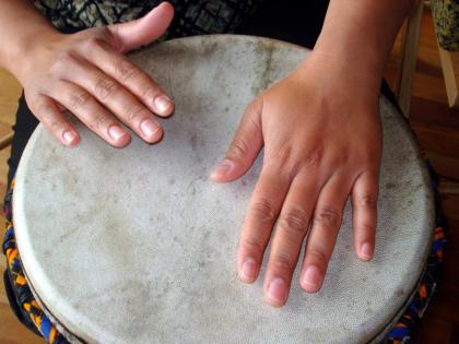 Percussionunterricht: Conga, Djembe, Cajon