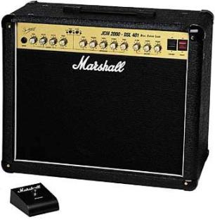 Marshall DSL-401 Vollröhre   Footswitch