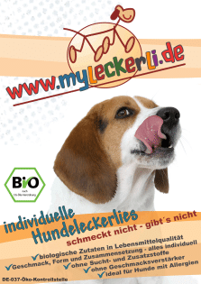 Myleckerli - Hundeleckerlies - Hundekekse individuell zusammenstellen