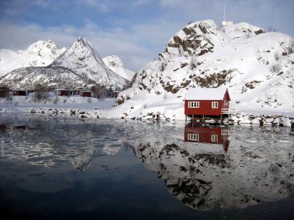 Wintermärchen Reise zu den Lofoten in Norwegen
