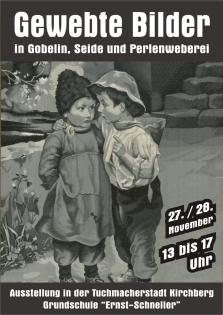 Ausstellung  Gewebte Bilder in Gobelin, Seide und Perlenweberei 