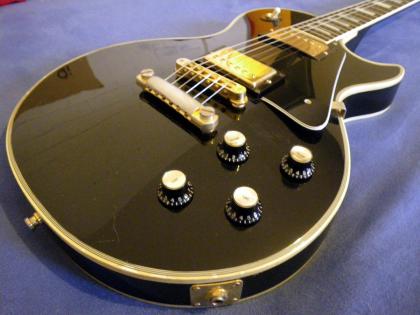 78iger Gibson Les Paul Custom ebony