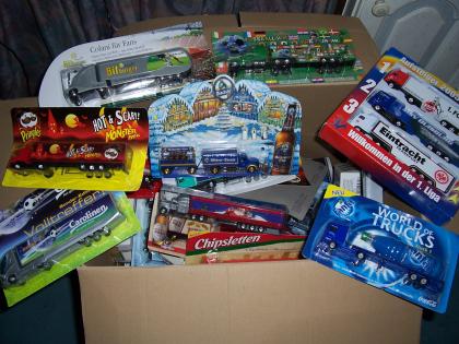 100 Werbetrucks, Getränke, Fußballvereine, teils limitierte