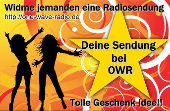 Eine Radiosendung als Geschenk Idee