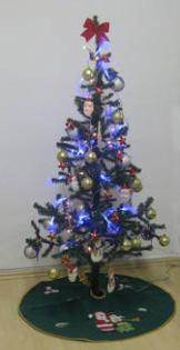 1xWeihnachtsbaum  2xlichtketten,50x deco,NEU in OVP!