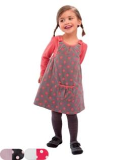 Ein süßes Wendekleid für Mädchen - lebendige und liebenswerte Kindermode aus Fra