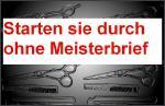 Friseur - in ohne Meisterbrief Vollhandwerk anbieten.