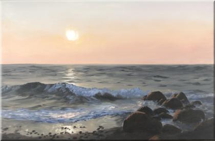 Auftragsmalerei, Landschaft Gemälde, Landschaftsmaler, Landschaftsmalerei, Meer 