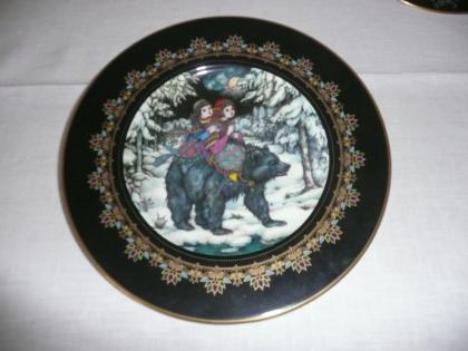 6 Wandteller Zaubermärchen aus dem alten Russland von Villeroy&Boch