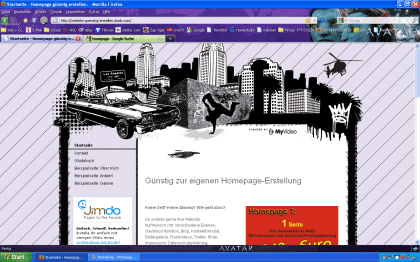 Erstelle günstig Ihre Homepages 