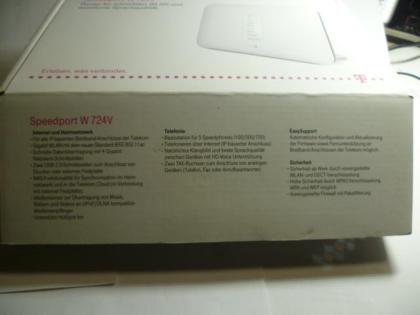 Speedport W 724V Typ : . A . Nr. 35