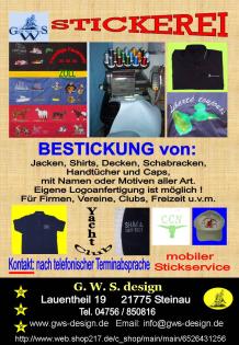 Stickerei G.W.S. design