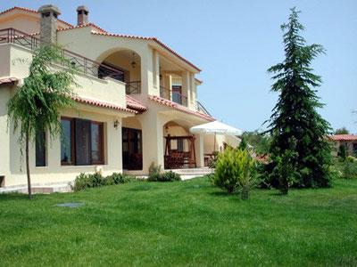 Eine schoene Villa nahe der Stadt Athen / Griechenland