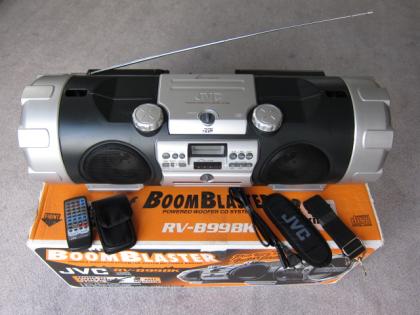 JVC Ghettoblaster der alten Serie im Neuzustand !