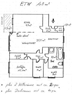 Biete neu renovierte und modernisierte ETW mit 108 qm in Tirschenreuth - ruhige 