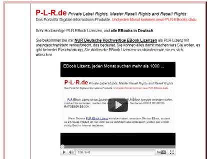 Legal Geld verdienen mit eBook Lizenzen.