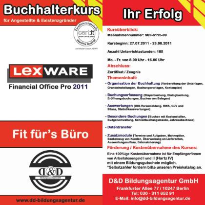 Buchhalter Kurs Lexware Financial Office Pro2021 