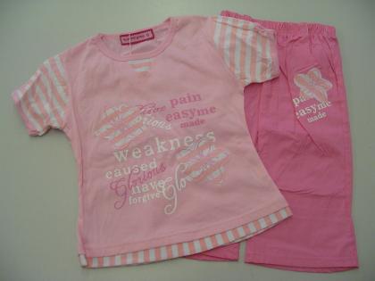 Sommer T-Shirt   Capri für Mädchen