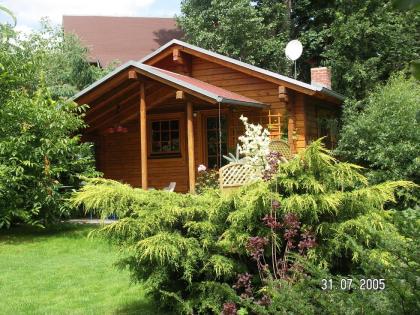 Holzblock-Ferienhaus vor Dresden, € 70 pro Tag für 4 Personen