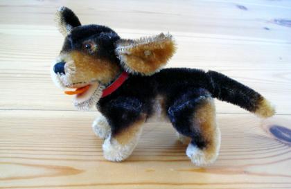 Steiff - Hund - 50er Jahre