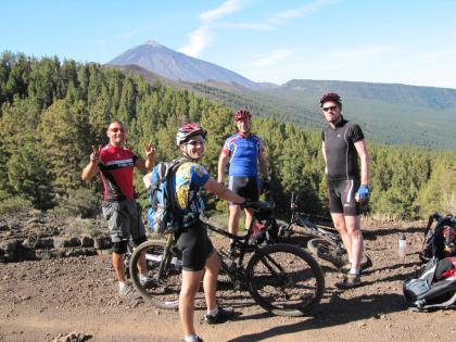 Trans Tenerife Biken und Zelten das Naturerlebnis