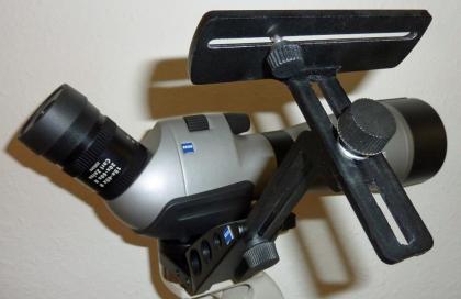 ZEISS DiaScope 85 T* FL Silber, Schräg-Einblick, Zoom Okular with 2 Foto-Adapter