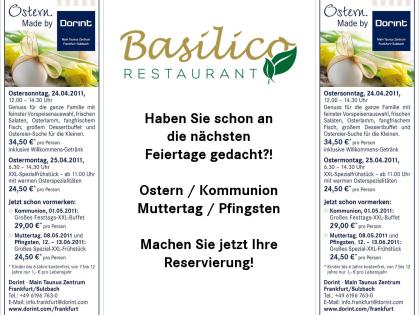 Ostern: Ostersonntag im Dorint Main Taunus Zentrum Frankfurt