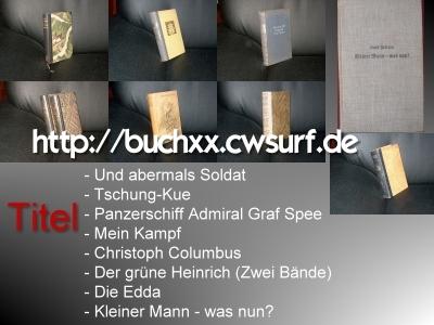 Antiquarische Bücher  Sachbücher und Belletristik 