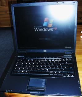 HP Compaq NC 6120 mit Windows XP Professional