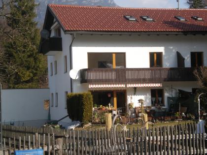 Grainau (Zugspitzdorf),sehr schöne 2 1/2 Zimmerwohnung mit unverbaubarem Gebirgs