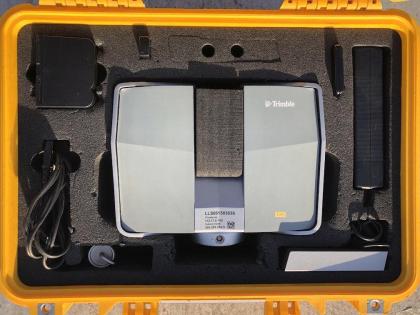 TX5-Laserscanner von Trimble (Faro) mit Gitzo-Stativ