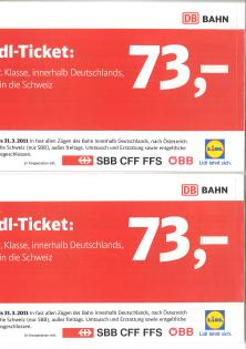 DB Lidl-Ticket